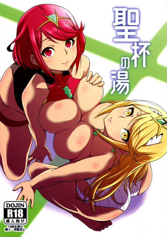 (C97) [Shiroi Yami (k-you)] Seihai no Yu The Holy Waters (Xenoblade Chronicles 2) [English] {Doujins.com}_00