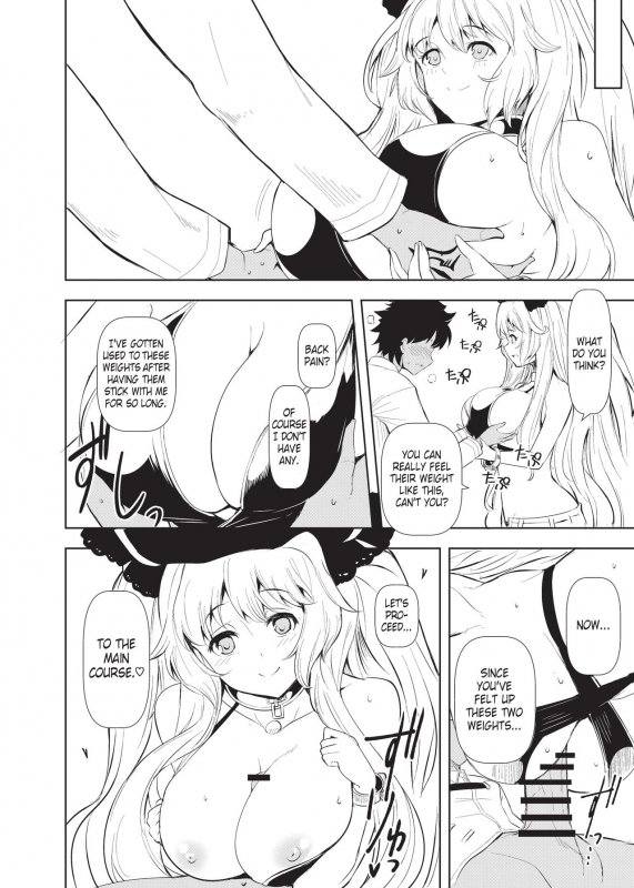 [Kichihachi] Nyuukyou Tokuiten Zuridea ~FGO Paizuri Goudou~Anne Bonny~Swimsuit~(FateGrand Order) [English]_1