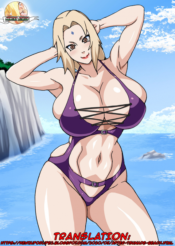 [Naruho-dou (Naruhodo)] Zoku Tsunade no Insuiyoku After Tsunade's Obscene Beach (Naruto) [English] [D_29