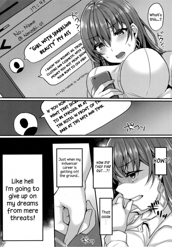 [JK-Pasta (Kurata Muto)] Kirakira Joshi ga Enkou Uraaka JK ni Ochiru made Sparkling Influencer Co-Ed Falls Into Enkou Trap [English] [DKKMD Translations] [Digital]_10