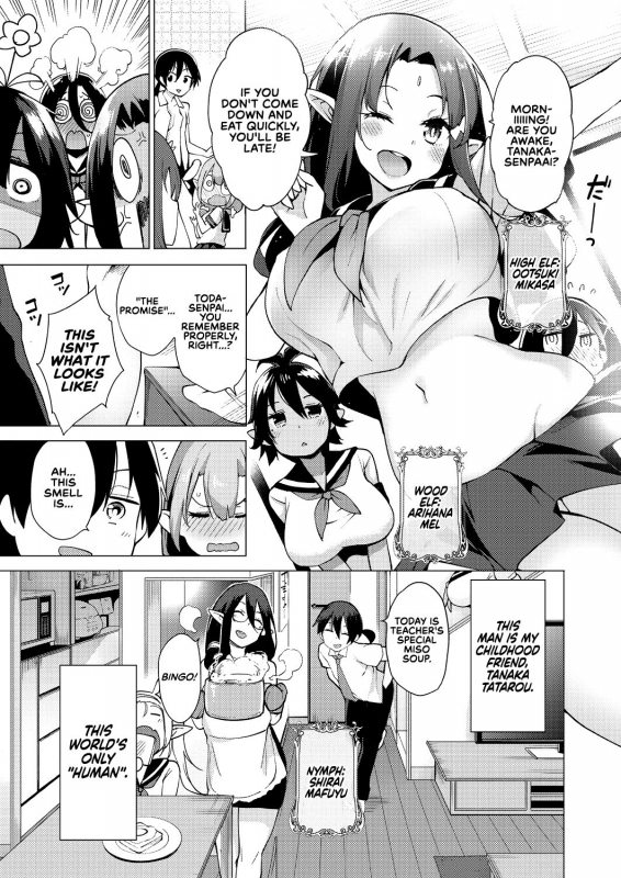 [Kenji] Yousei Harem Daibakuhatsu Fairy Harem Explosion Ch. 1 (COMIC AUN 2019-02) [English] [RedLantern] [Digital]_02