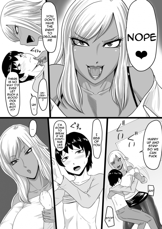 [Oneekyou (ML)] Warui Gal ni Tsukamatta Sonogo Captured By a Bad Gal -The Sequel- [English] {Doujins.com}_04