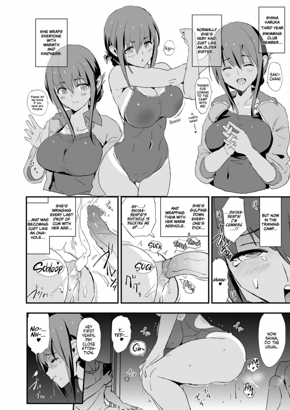 [Yami ni Ugomeku (Dokurosan)] Omae no Nee-chan Onaho Gasshuku Itteru Rashii ze It seems your girlfriend is going to the cock sleeve camp [English] [Kinsei Translations] [Decensored] [Digital]_22