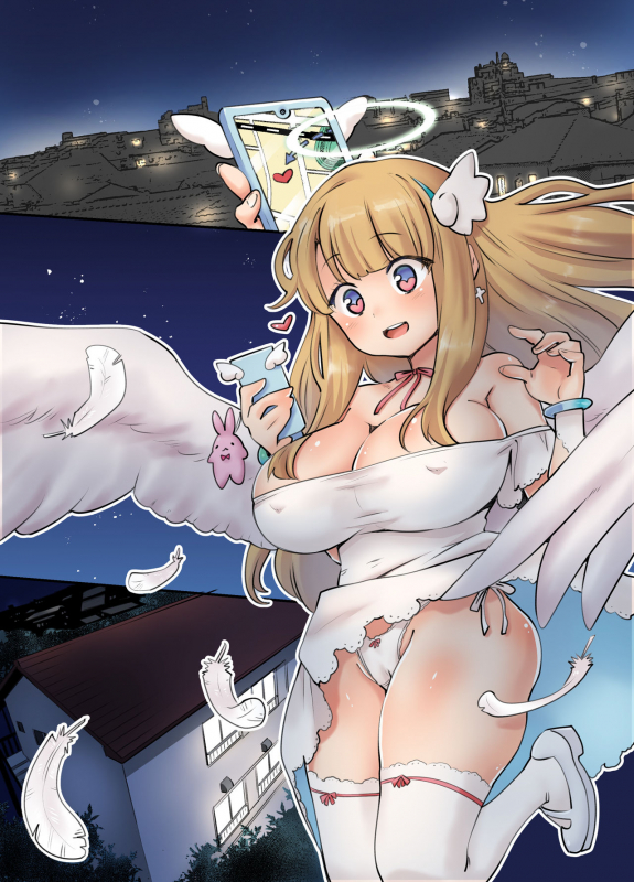 [NCP (Ryoji)] Deliheal Yondara Techigai de Dougan Kyonyuu de Muku na Tenshi-chan ga Yattekita node, _23