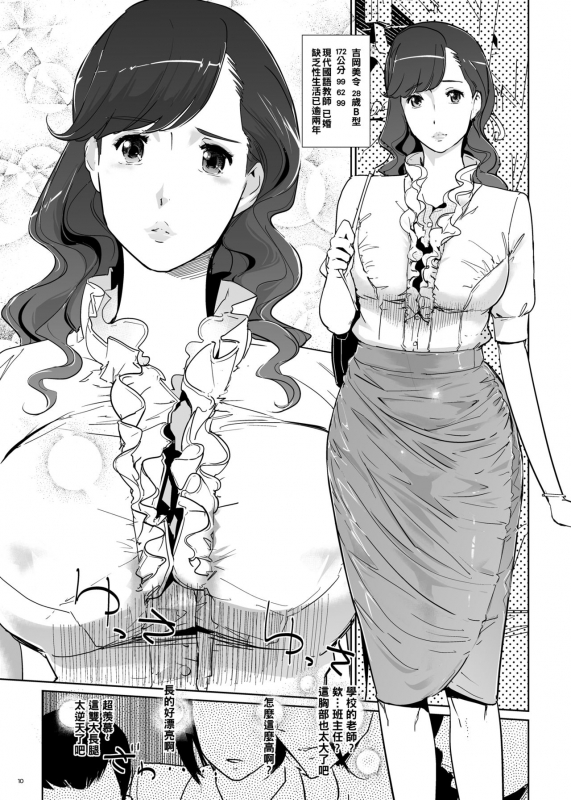 [c.n.p (clone Ningen)] Yoshioka Sensei wa Boku Senyou Deep Throat Onahole. [Chinese] [Digital]_09