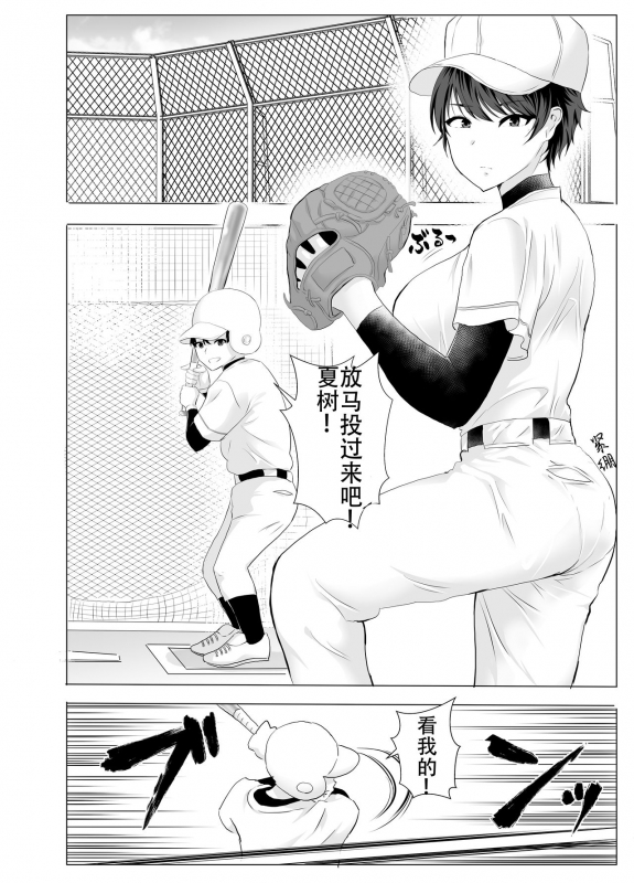 [tarobaumu] Kyonyuu Osananajimi ga Kantoku no Onaho Kanojo ni Otosarete ita Ken [Chinese] [Doomqiuqiu汉化]_03