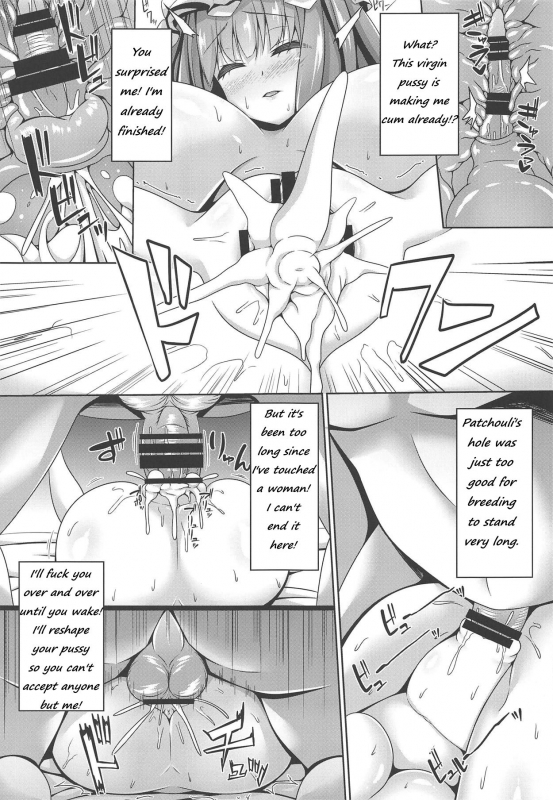 (Reitaisai 16) [Right away (Sakai Minato)] Neteiru Patchouli ni wa Nani o Shite mo Yoi You can do anything to sleeping Patchouli (Touhou Project) [English]_07