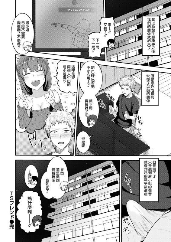 [Kayumidome] TS Friend (COMIC Shitsurakuten 2020-12) [Chinese] [空気系☆漢化] [Digital]_23