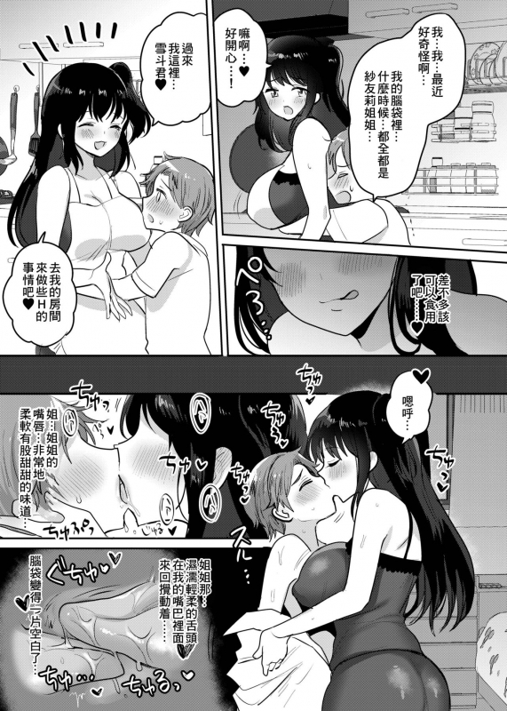 [Meimeikomei (Meisuke)] OneSuccu ~Onee-chan wa Dosukebe Succubus~ [Chinese] [零食汉化组] [Digital]_15
