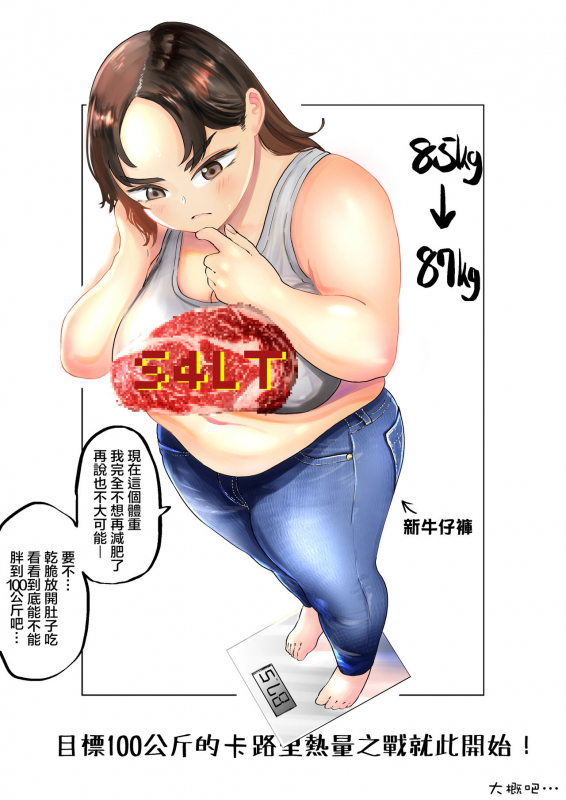 [Fukuhara Takaya] Ai aims for 100kg 目標100公斤的小藍 [Chinese] [S4LT]_00