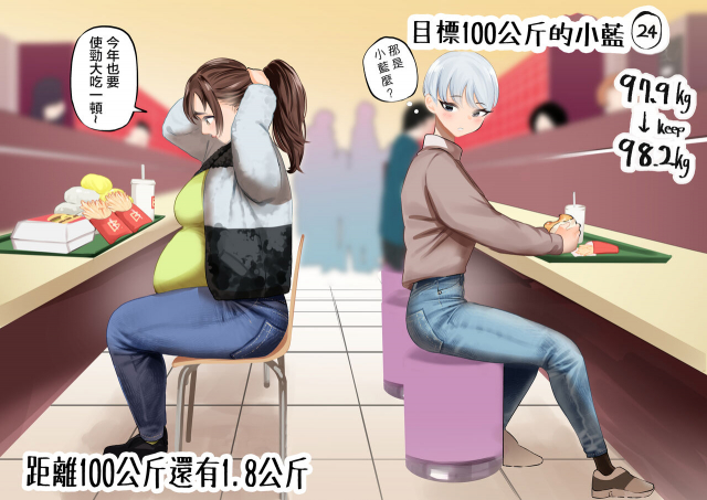 [Fukuhara Takaya] Ai aims for 100kg 目標100公斤的小藍 [Chinese] [S4LT]_53