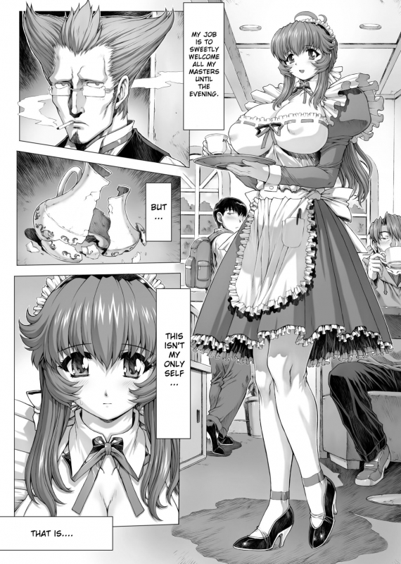 [Hot Bear (Mogudan)] Bakunyuu Maid Kari Zenpen Big Breasts Maid manga♥ [English] [Rasmus]_01