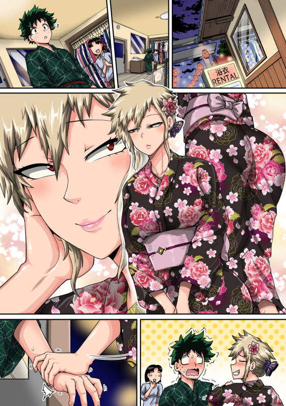 [Juicebox Koujou (Juna Juna Juice)] Boku no Harem Academia Bakugou Mama to no Natsuyasumi Ch_139