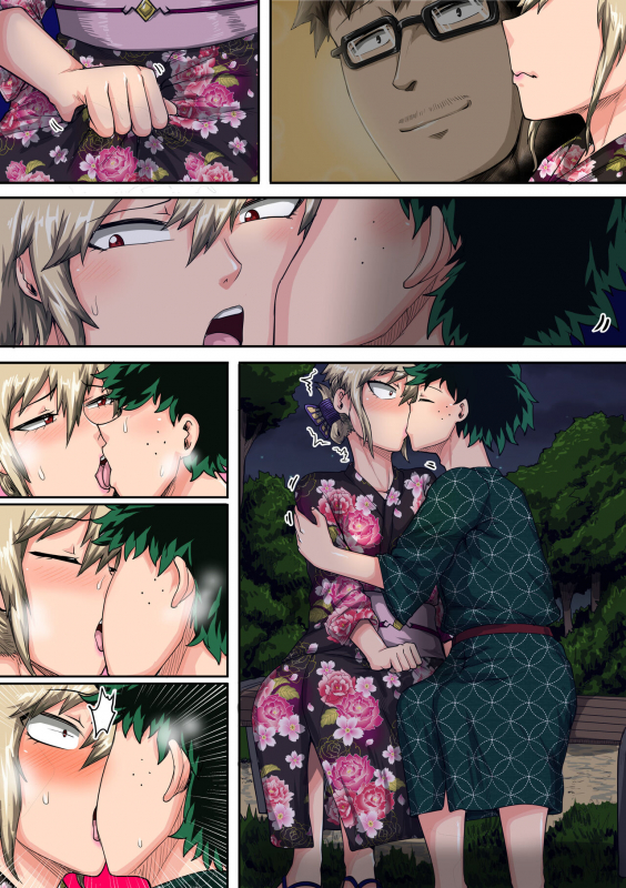 [Juicebox Koujou (Juna Juna Juice)] Boku no Harem Academia Bakugou Mama to no Natsuyasumi Ch_142