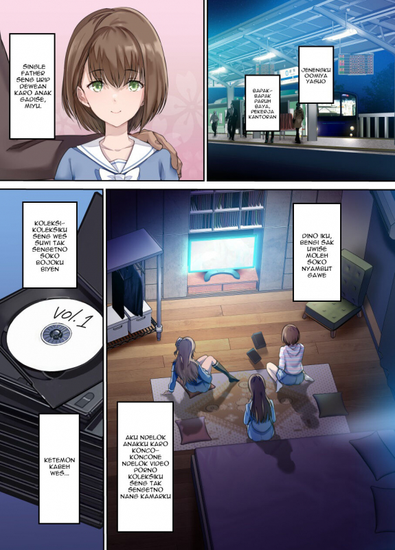 [Kisei Toukyoku (Richard Bahman)] Papa no Shinshitsu wa Musume Tomodachi no Tamariba [Wetan] [G_01