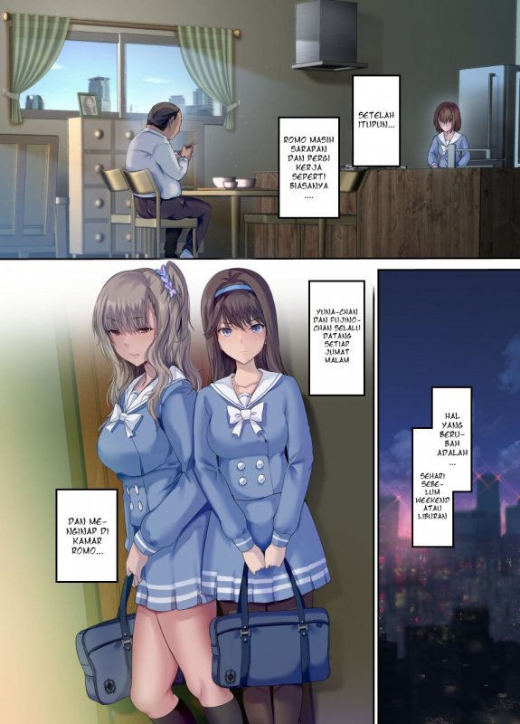 [Kisei Toukyoku (Richard Bahman)] Papa no Shinshitsu wa Musume Tomodachi no Tamariba [Wetan] [G_63