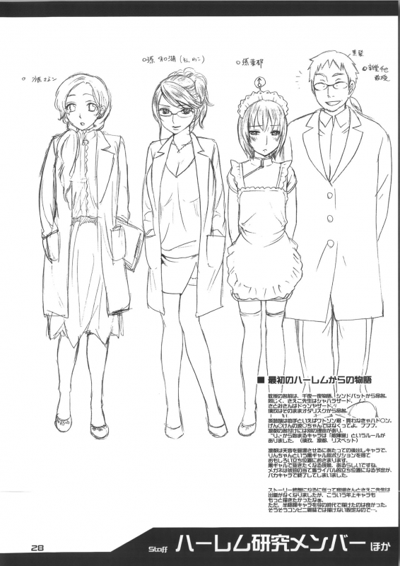 [Kuon Michiyoshi] Zettai Harem Vol.7 + Seifuku Harem Settei Artworks Shuu_234