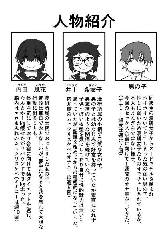 (camekirin) Boku wa Manken Senzoku Nude Model 2 (SEX Gasshuku Hen)_03