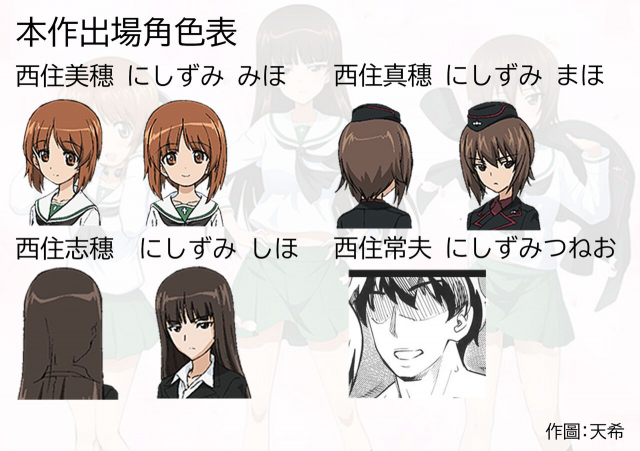 (C90) [Hi-Per Pinch (clover)] Nishizumi-san-chi wa Nakayoshi 4P Nishizumi Househol_02