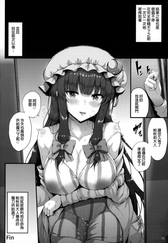 (C99) [YuKi-IRo (Yukiusagi.)] Maryoku Hokyuuchuu (Touhou Project) [Chinese] [废欲加速汉化]_15