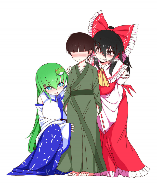 (Reitaisai 19) [Yashiya (YASSY)] W Miko no Mobu Shounen Hakai (Touhou Project) [Chinese] [沒有漢化] [Digital]_34