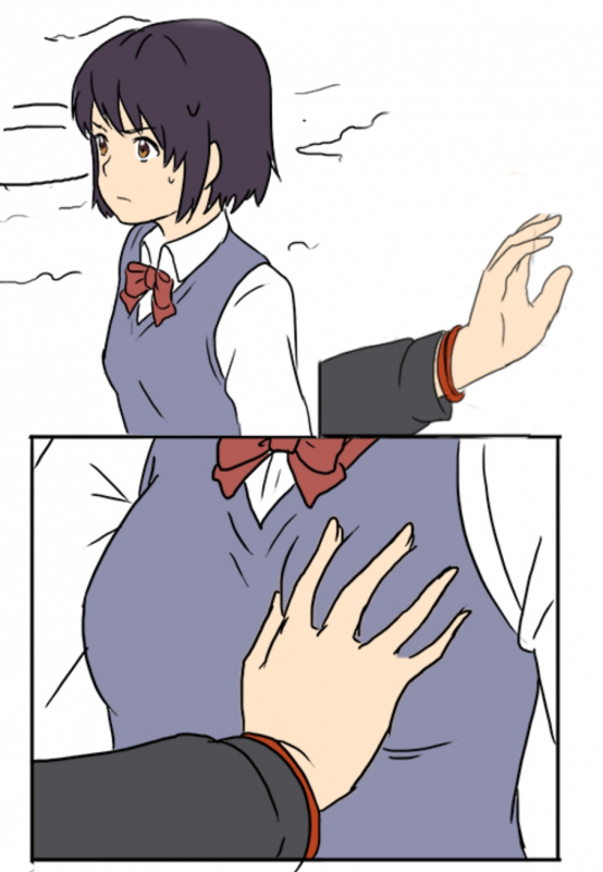 Mitsuha Rape by Tessie Netorare (Kimi no Na wa.) [Crystal Shoujo & Ugeppa)] (Colorized) (Mikaku)_048