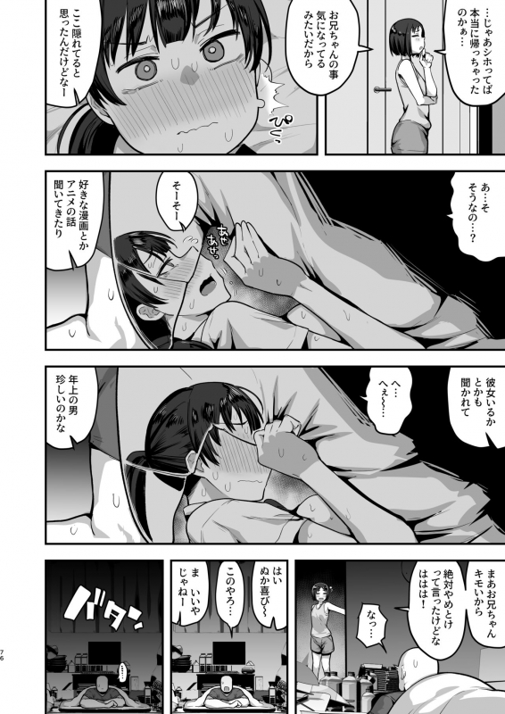 [Anon 2-okunen] Imouto no Tomodachi ni Yuuwaku Sarete Kossori Ecchi na Koto Shimakuru Hanashi ~86p_73