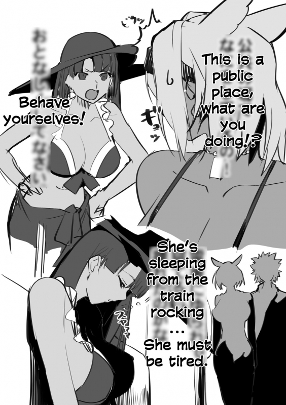 [Armadillo (Renji)] Kinpatsu Bunny to H na Game Shimasu 1 and 2 (FateGrand Or_29