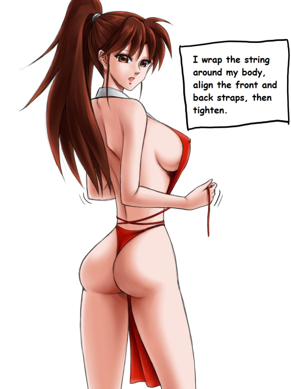 [H@ruki] How Mai Shiranui gets ready for a fight! (King of Fighters) [English]_05