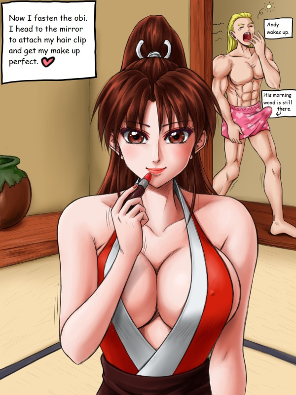 [H@ruki] How Mai Shiranui gets ready for a fight! (King of Fighters) [English]_06