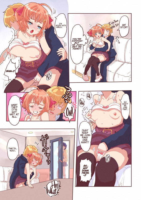 [InuCream (InuCreamice)] Dosukebe Seal ~Mitsuki-kun to Mikan-chan no Baai~ [English] =White Symphony=_19