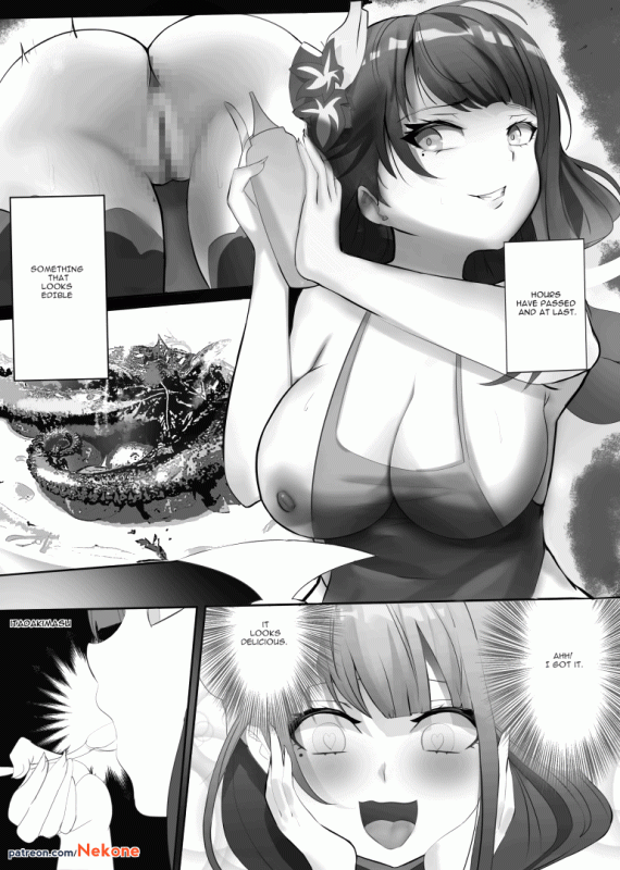 [Nekone]Raiden is cooking!(Genshin Impact) (Animated) [English]_1