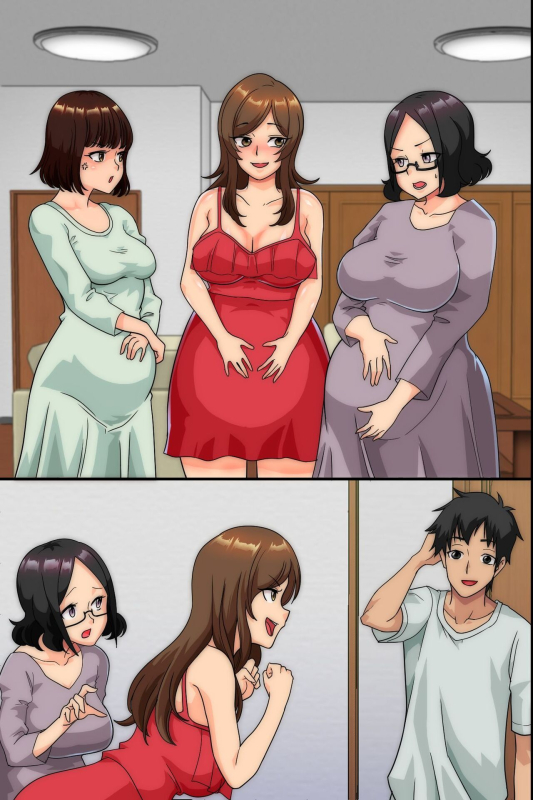 [MC] Ninshin wa Kinshin de to iu Hou ga Dekita node, Haha to Imouto to Oba ga Mainichi Ore no Chi〇po o _097