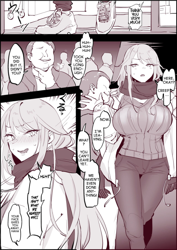 [Poriuretan] Ochitenai Tsumori no Ko A Woman Who Insisted She Wouldn't Give In [English]_1