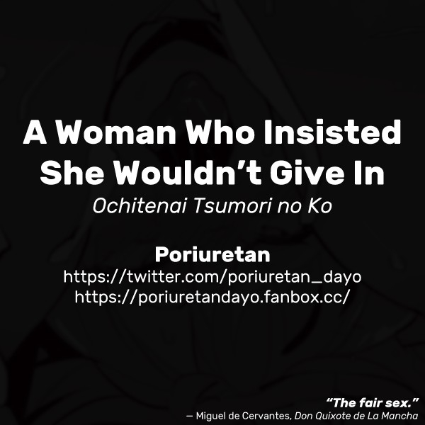 [Poriuretan] Ochitenai Tsumori no Ko A Woman Who Insisted She Wouldn't Give In [English]_8