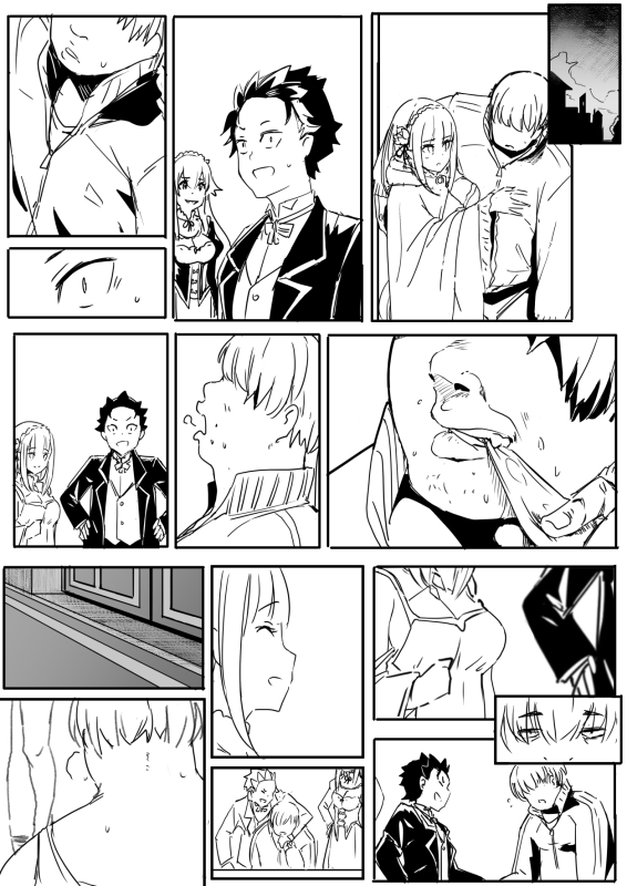 [Oninarasu] EMT (NTR Part 1 and 2 + Extras)(41222)(Re Zero kara Hajimeru Isekai Seikatsu)_01