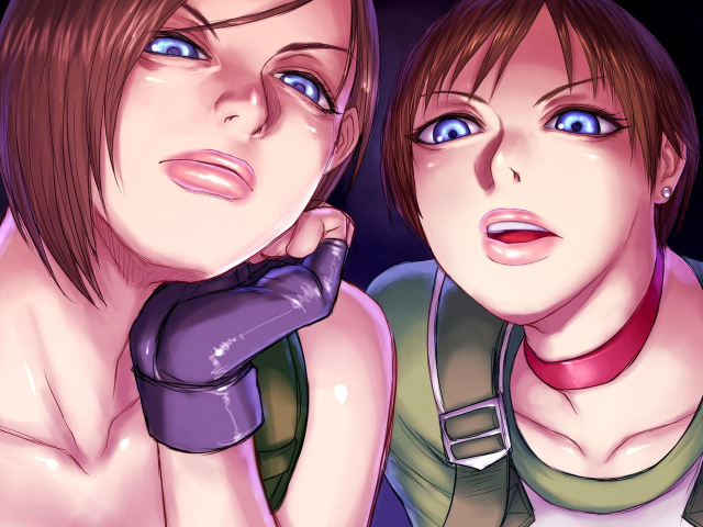 [Sawao] Jill Valentine & Rebecca Chambers - Chatroulette Extended (Resident Evil) [English]_02