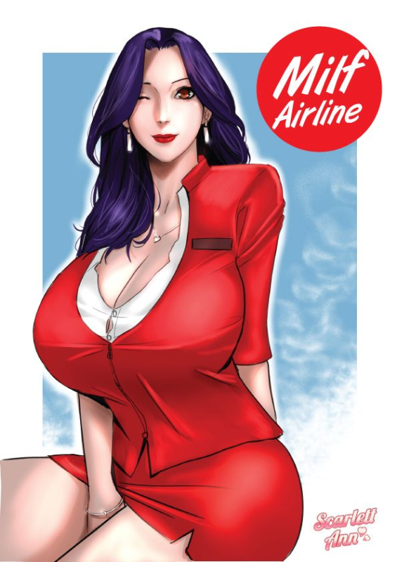 [Scarlett Ann] MILF Airline [English]_000