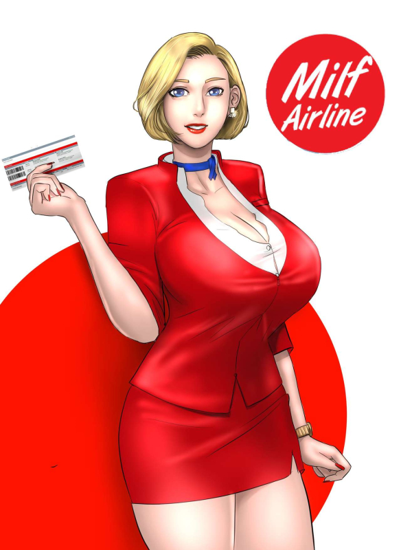 [Scarlett Ann] MILF Airline [English]_001