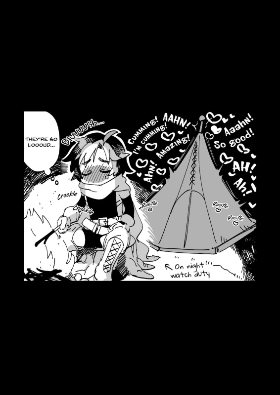 [Sonotaozey (Yukataro)] Nakayoshi Onna Boukensha wa Yoru ni Naru to Yadoya_27