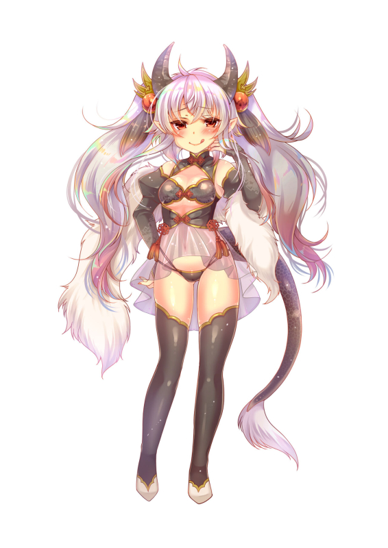 [TSF no F (Hiiragi Popura, Yotsuba Chika)] Yuusha aku ni ochiru ~ Ryu hime Meifa no kakusei ~_45