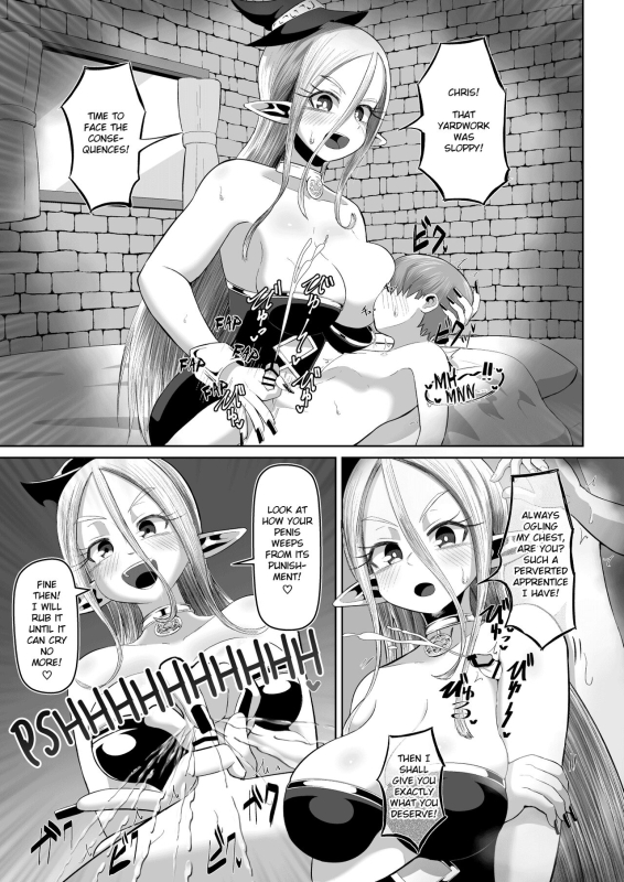 [moriya (tenkomori)] Majo to Deshi no Seikatsu The Witch's Apprentice [English]_15