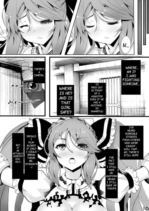 [uniuni (Sukenyan)] Mahou Shoujo VS Kikaikan Choukyou Magical Girl VS Machine Rape Training [English]_09