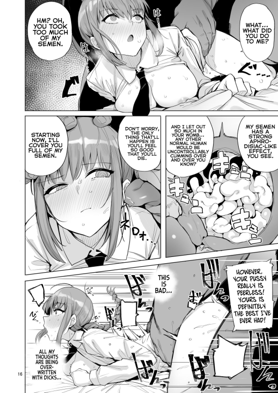 [wakamaker (wakamesan)] Makima VS Chinpo no Akuma (Chainsaw Man) [English] [Hornypanas] [Digital]_16