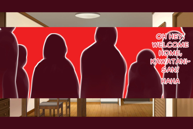 [ippomaehe (Wanaata)] Kinou Nikubenki datta Kawatani-san Public Cumdump Kawatani-san The Day After _84