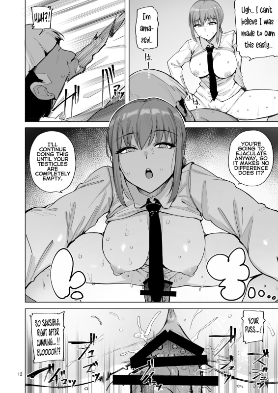 [wakamaker (wakamesan)] Makima VS Chinpo no Akuma (Chainsaw Man) [English] [Hornypanas] [Digital]_12