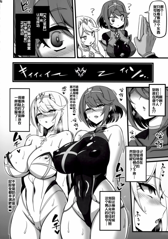 (C99) [Transistor Baby (Hata)] ♀ Blade Sennou ~ Netorare ta Ten no Seihai ~ (Xenoblade 2) [Chinese] [xyzf个人汉化_05