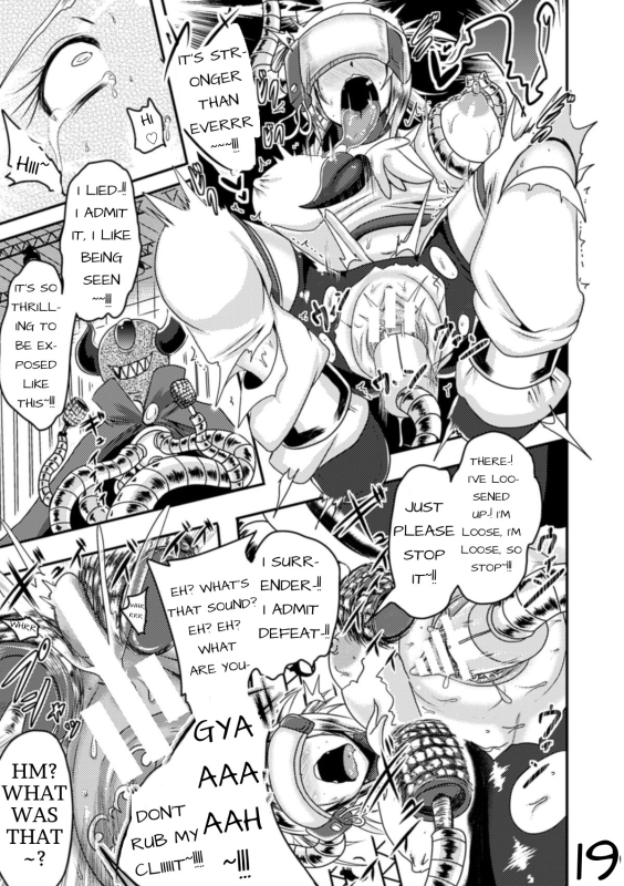 [Akuochisukii Sensei] Cutie Pansy Broadcasting The Ahegao Of Defeat (Kikaikan de Monzetsu _19