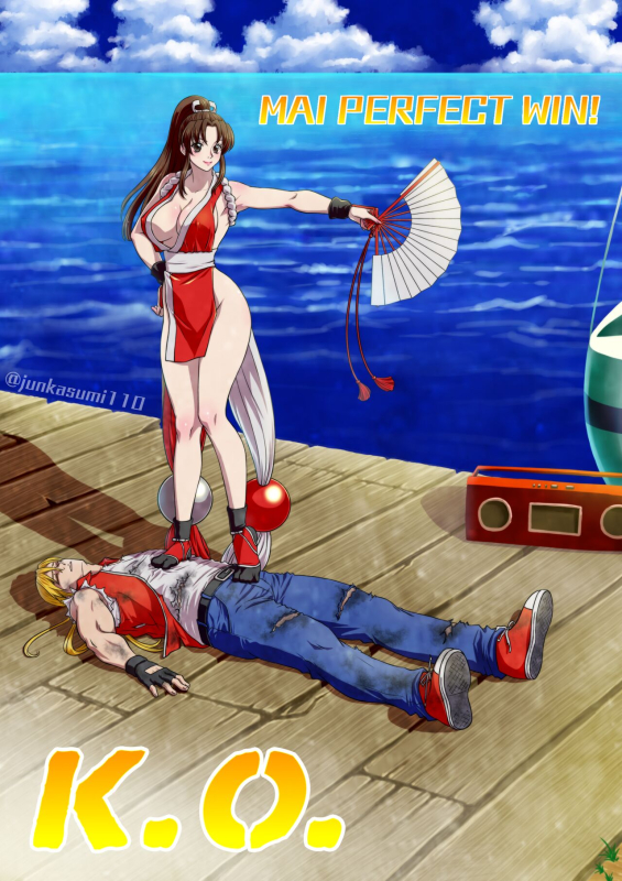 [JunKasumi110] Seaside Battle (King of Fighters)_00