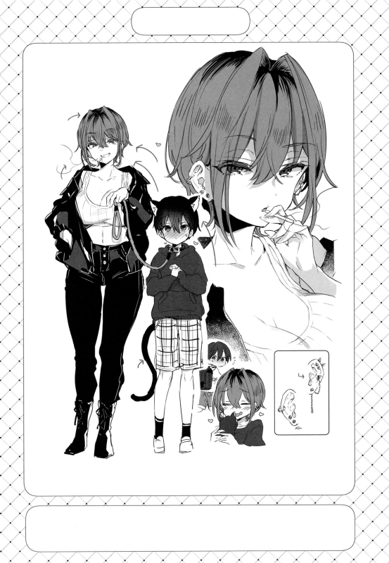 (C102) [Koniro Drops (Morishima Kon)] Chotto Kowai Onee-san ni Kattemorau Koto ni Narimashita [Textless]_02